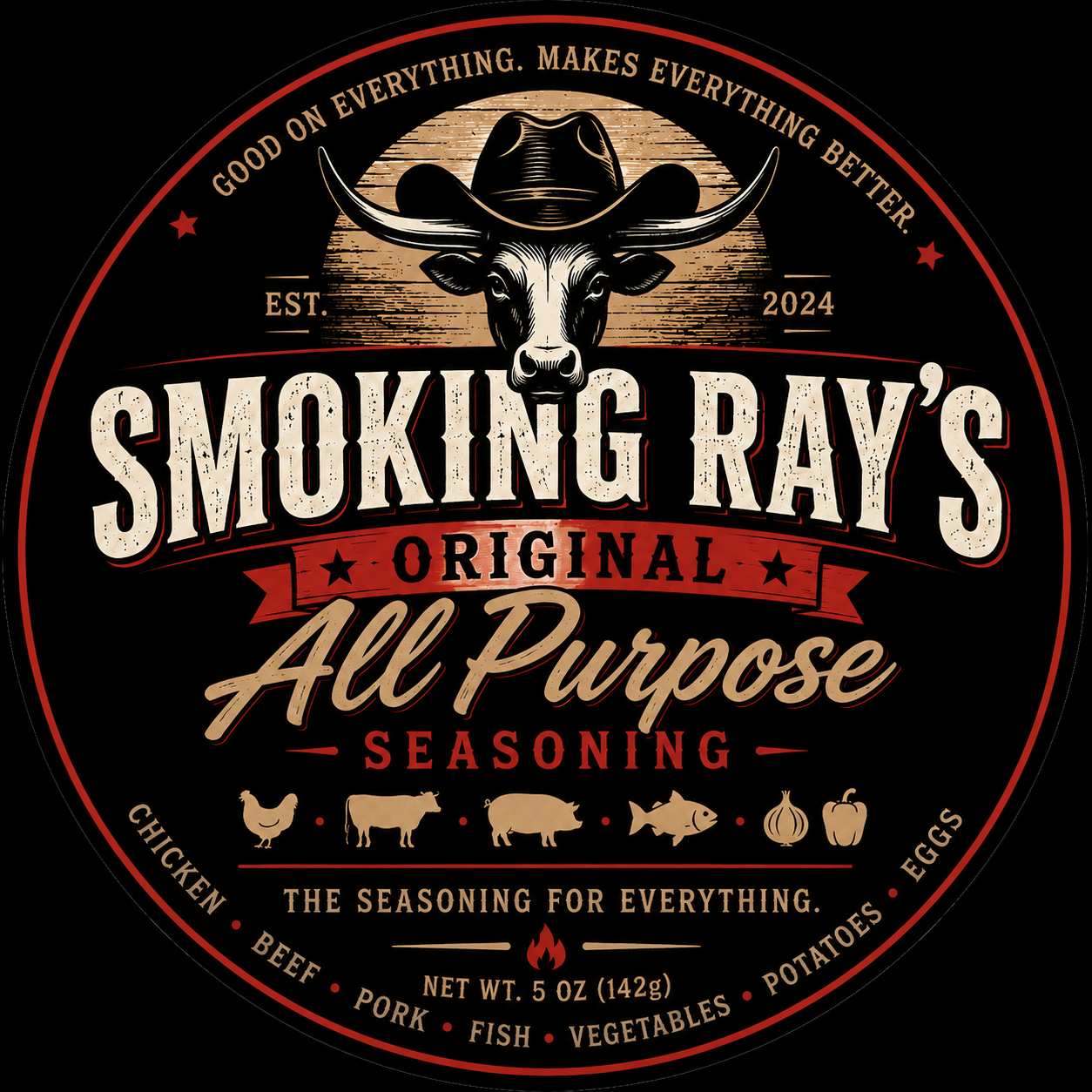 Smokin' Ray's Original All Purpose Seasoning